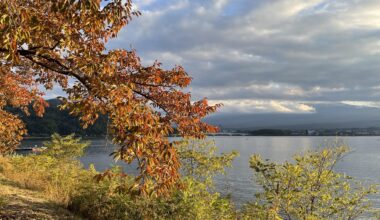 Good morning from Kawaguchi Lake