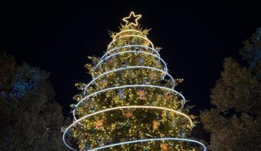 Pikachu Christmas Tree in Yokohama :)