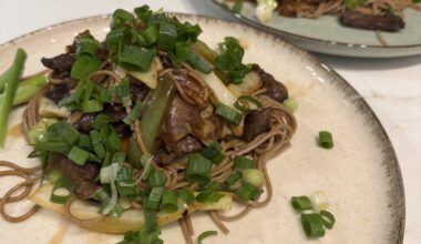 Beef Yakisoba homemade