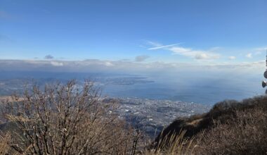 Beppu bay from Mount Tsurume