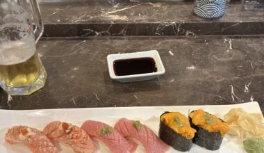 Tried otoro and uni for the first time