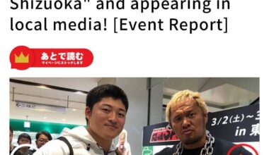 Togi Makabe & a future GHC Heavyweight Champion in 2019