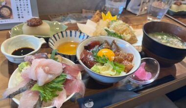 Seafood Tempura Lunch in Matsue, Shimane