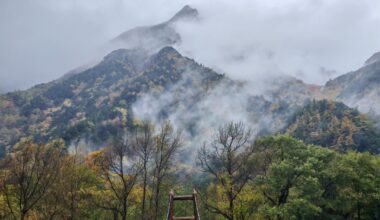 Despite the fog and rain, my heart remains in Kamikochi