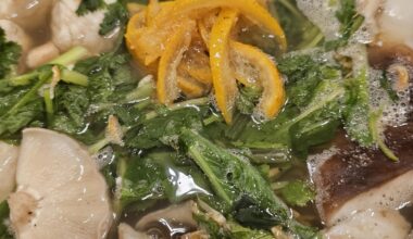 Oniwife yuzu seafood nabe