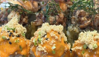 Some Rolls We Tried During Vacation