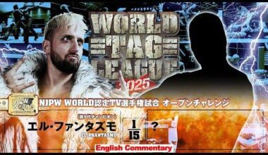 El Phantasmo vs Hartley Jackson: NJPW World Television Championship match, New Japan Pro Wrestling - World Tag League Final, December 14, 2025