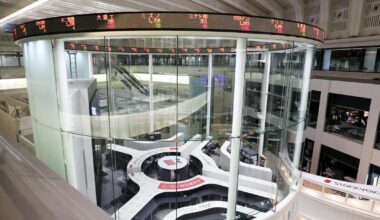 Nikkei stock index plunges on caution over AI boom