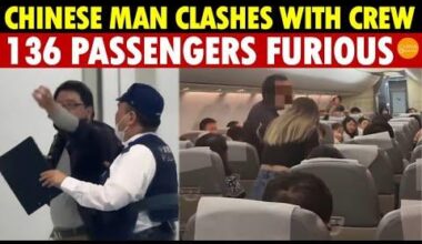 Chinese Man Clashes With Crew, 136 Passengers Furious, Causing Tokyo-Shanghai Flight to Return