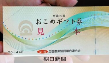 Takaichi administration to implement "rice coupons" to combat rising prices, expand existing local subsidies