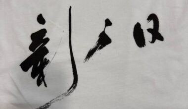 What does this Japanese calligraphy mean from a Uniqlo Tshirt from Kyoto Kawaramachi?