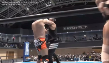 EVIL and Kanemaru giving Kojima the a rulebreaker special!