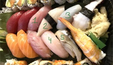 What type of yummy fish is in my sushi platter? 🍣