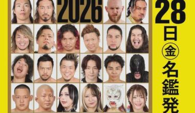 Cover of Weekly Pro Wrestling 2026 Directory