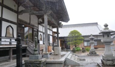 Tono (Iwate Prefecture), in the rain