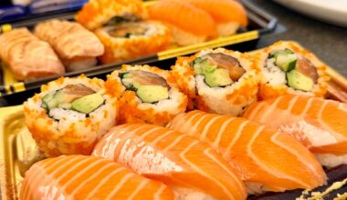 Weekly yummy sushi lunch