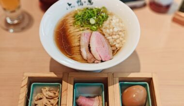Duck Ramen - a must try