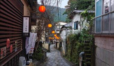 Yunohira Onsen, Oita