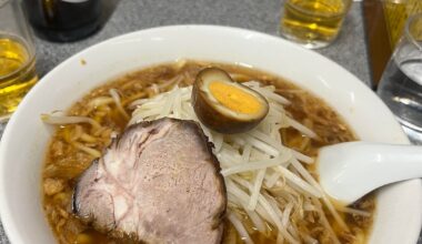 All the ramen we had in Japan