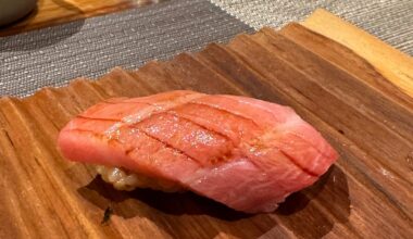 Rate my home made nigiri!