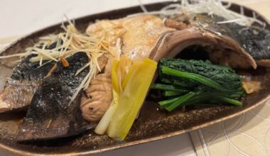 Made some buri nitsuke and furofuki daikon for dinner