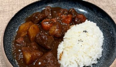 Just made my best curry yet! 🍛 “secret” ingredients in 2nd pic