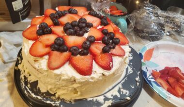 I made this Japanese Strawberry Shortcake for Christamas. Merry Christmas!