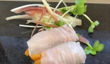 No sign, just a door in an apartment complex. This tiny sushi spot in Sapporo serves incredible seafood. The texture of the rice was absolute perfection. [OC]