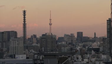 Skytree at Sunset