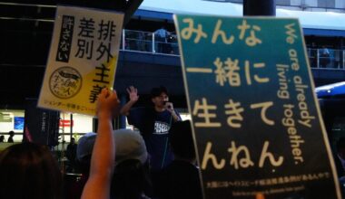 Exclusionist rhetoric in Japan politics sparks Osaka anti-xenophobia protest movement