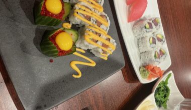 dinner the other night 🍣