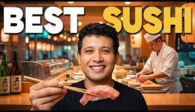 Best Sushi In The World | Sukiyabashi Jiro | Japan Tokyo