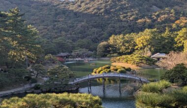 at Ritsurin-garden in 🇯🇵Takamatsu,Kagawa
