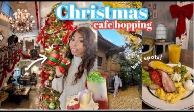 Sick, Shaken, and Still Café Hopping at Christmas  in Tokyo🎄😬