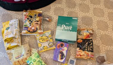 I don't know if this would be the right sub for this question, but I received a box of Japanese snacks for Christmas, which one of these are good or your favorites?