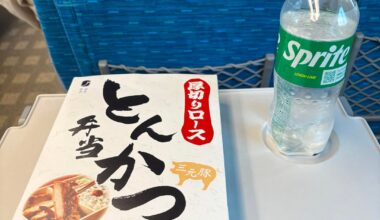 Ekiben was surprisingly fresh and tasty for a pre made/room temperature meal