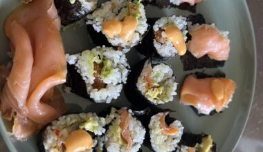 My first time making sushi?