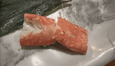 I gave a 1-star review to my local sushi place for fake crab.  Was I right or wrong?
