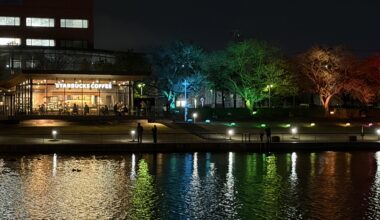 Starbucks @ night