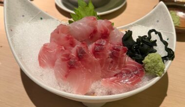 Tried this guy today Isaki/chicken grunt/伊佐木