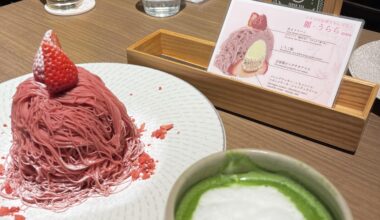 Strawberry Mont Blanc