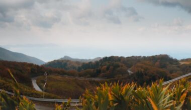 Tatsudomari Line from Chokandai Observatory