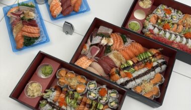 The spread at work from Kibo in Toronto