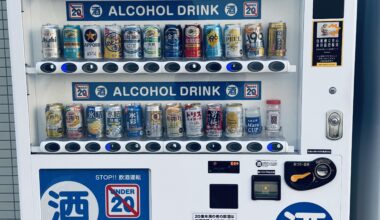 After 4 years Ive finally found vending machine for alcohol