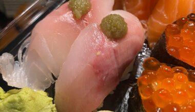 Red snapper or yellowtail?