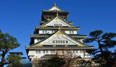 Osaka Castle from a recent day trip