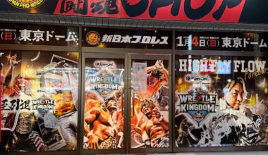 The Toukon Shop is Wrestle Kingdom ready