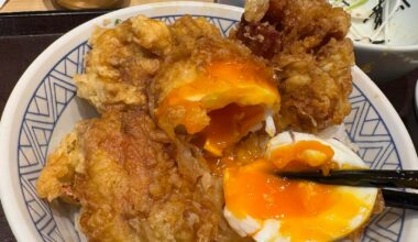 Chicken Tendon with a side of Mt. Fuji