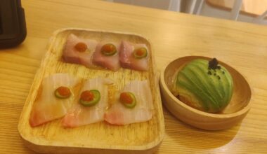 Akino NYC, AYCE $47.99/Person. I enjoyed it. Far better than most of the sushi I had in most places across America.