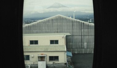 Mt. Fuji from Shinkansen